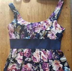 Adorable floral mini dress